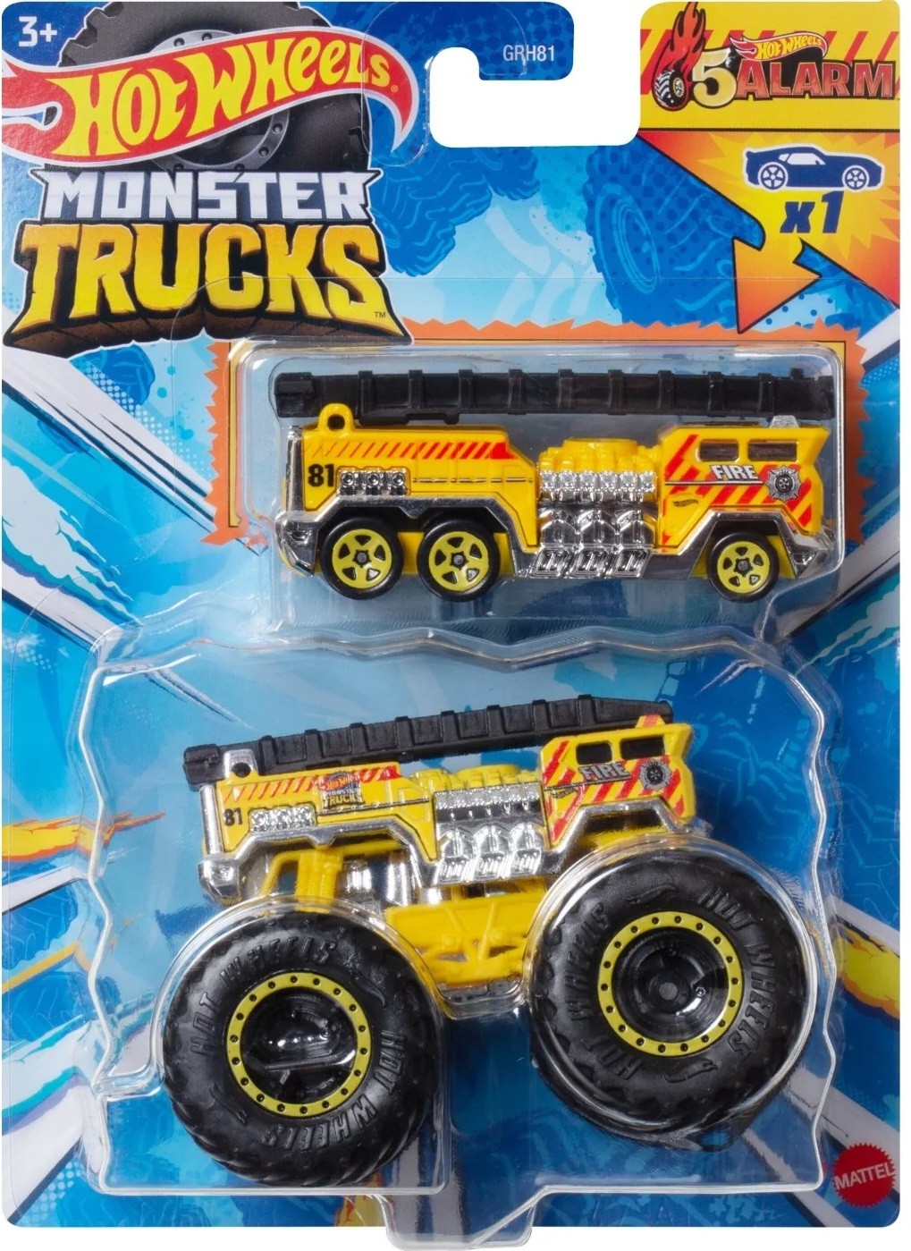Hot Wheels Monster Trucks Alarm Ozone Bg